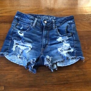 American eagle jean shorts
